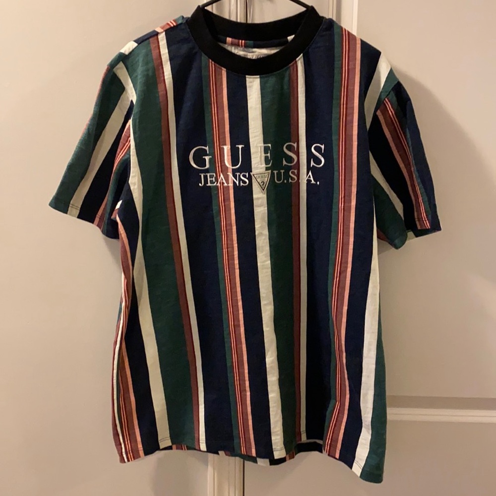 Guess striped tee